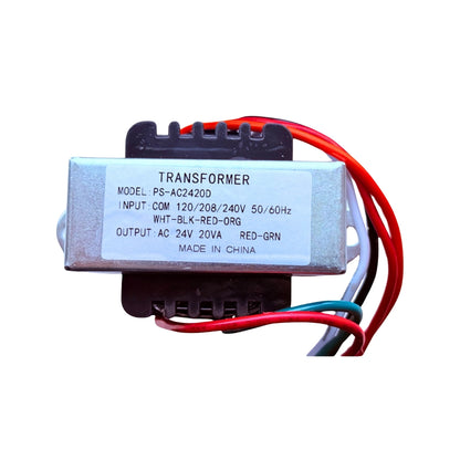Control Transformer – Multi-Tap 40VA 120/208/240VAC Primary to 24VAC Secondary for HVAC Furnace & Control Panels